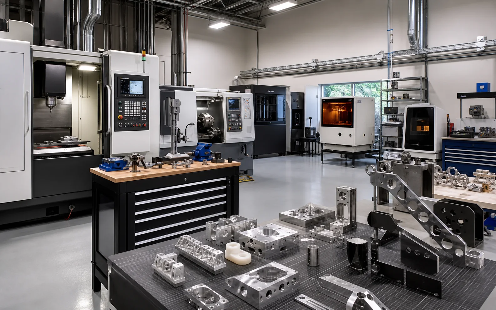 TESTDOG illustrative Formative Manufacturing laboratory and engineering equipment scene