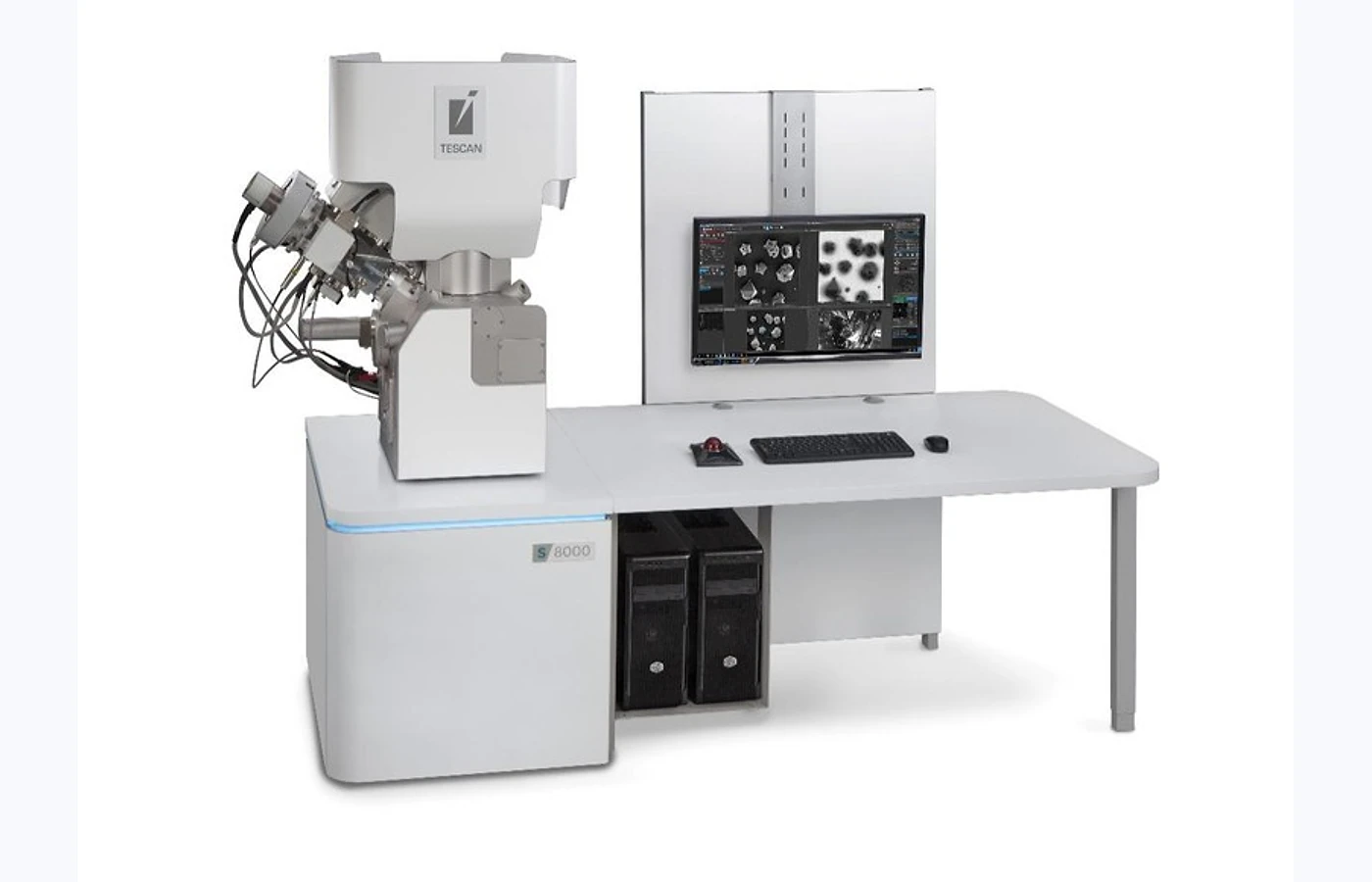 Representative Correlative SEM-Raman Analysis equipment selected for the TESTDOG service catalogue