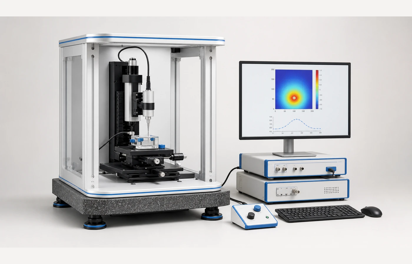 Representative Scanning Electrochemical Microscopy (SECM) equipment selected for the TESTDOG service catalogue