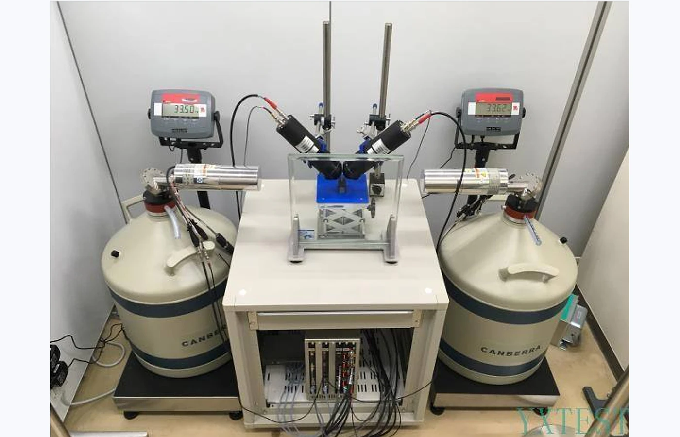 Representative Positron Annihilation Lifetime Spectroscopy equipment selected for the TESTDOG service catalogue