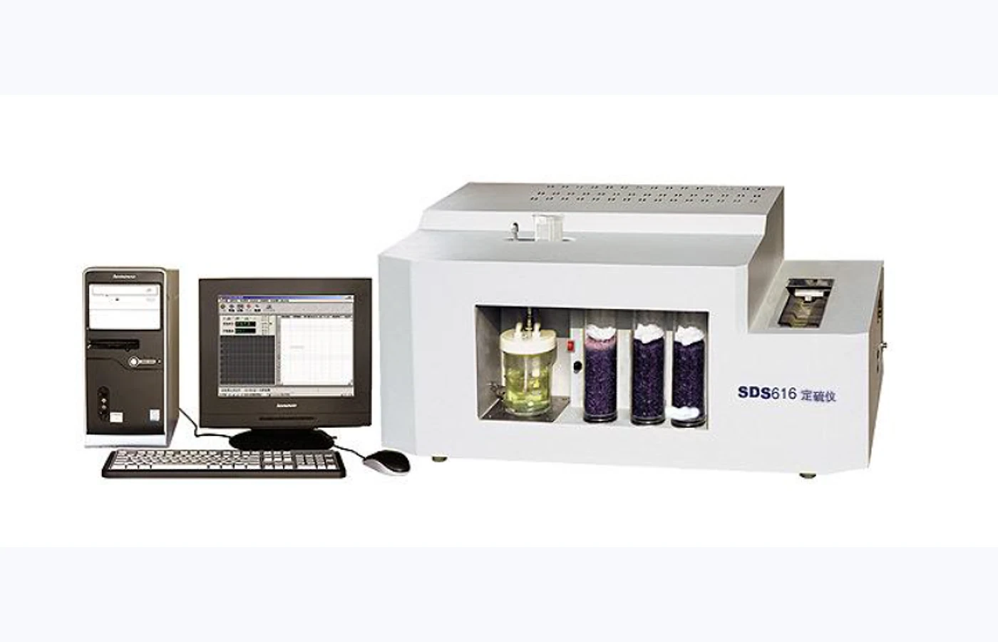 Representative Coulometric Sulfur Analysis equipment selected for the TESTDOG service catalogue