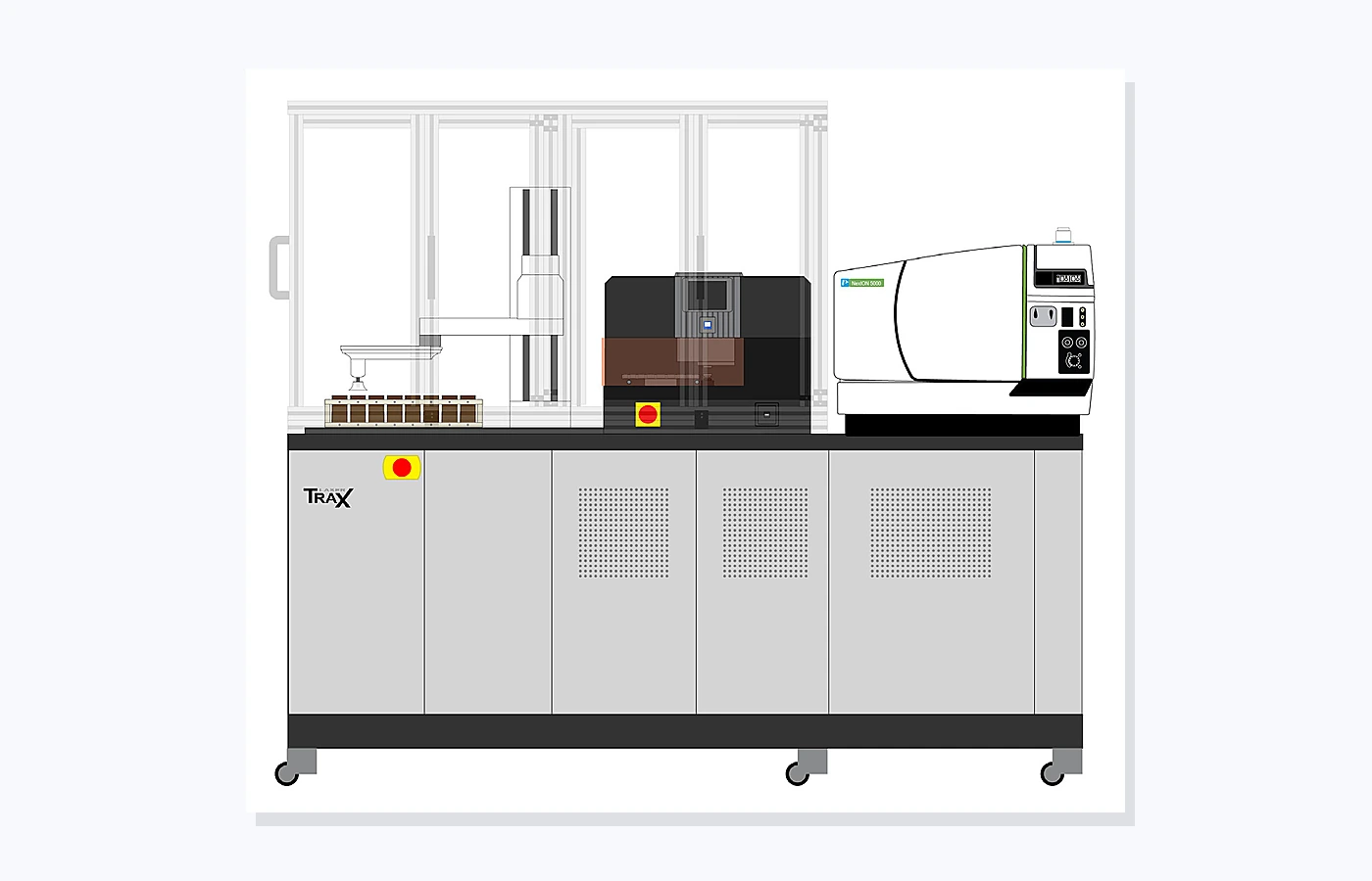 Representative Laser Ablation ICP-MS equipment selected for the TESTDOG service catalogue