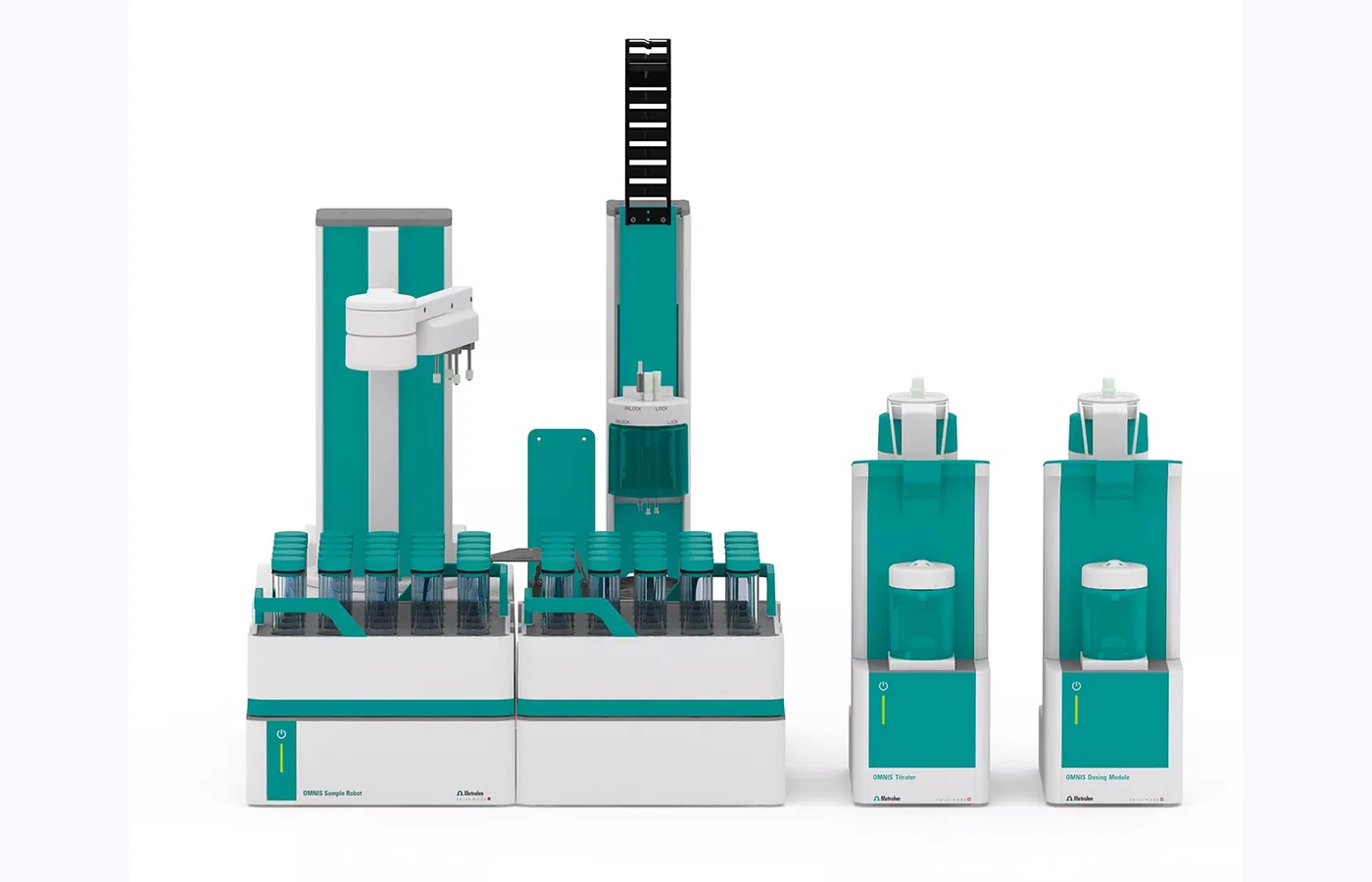Representative Wet Chemical Analysis equipment selected for the TESTDOG service catalogue