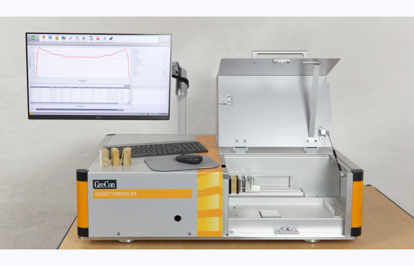 Representative Density Profiling equipment selected for the TESTDOG service catalogue