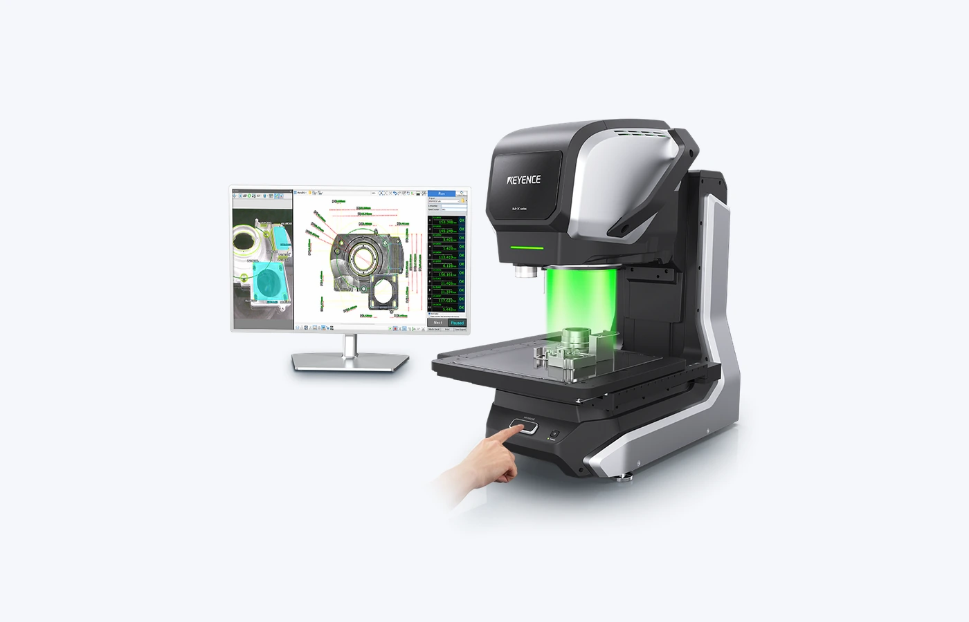 Representative Dimensional and Video Metrology equipment selected for the TESTDOG service catalogue