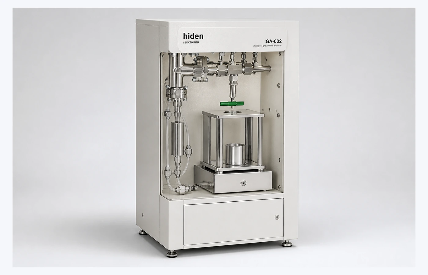 Representative Intelligent Gravimetric Analysis (IGA) equipment selected for the TESTDOG service catalogue