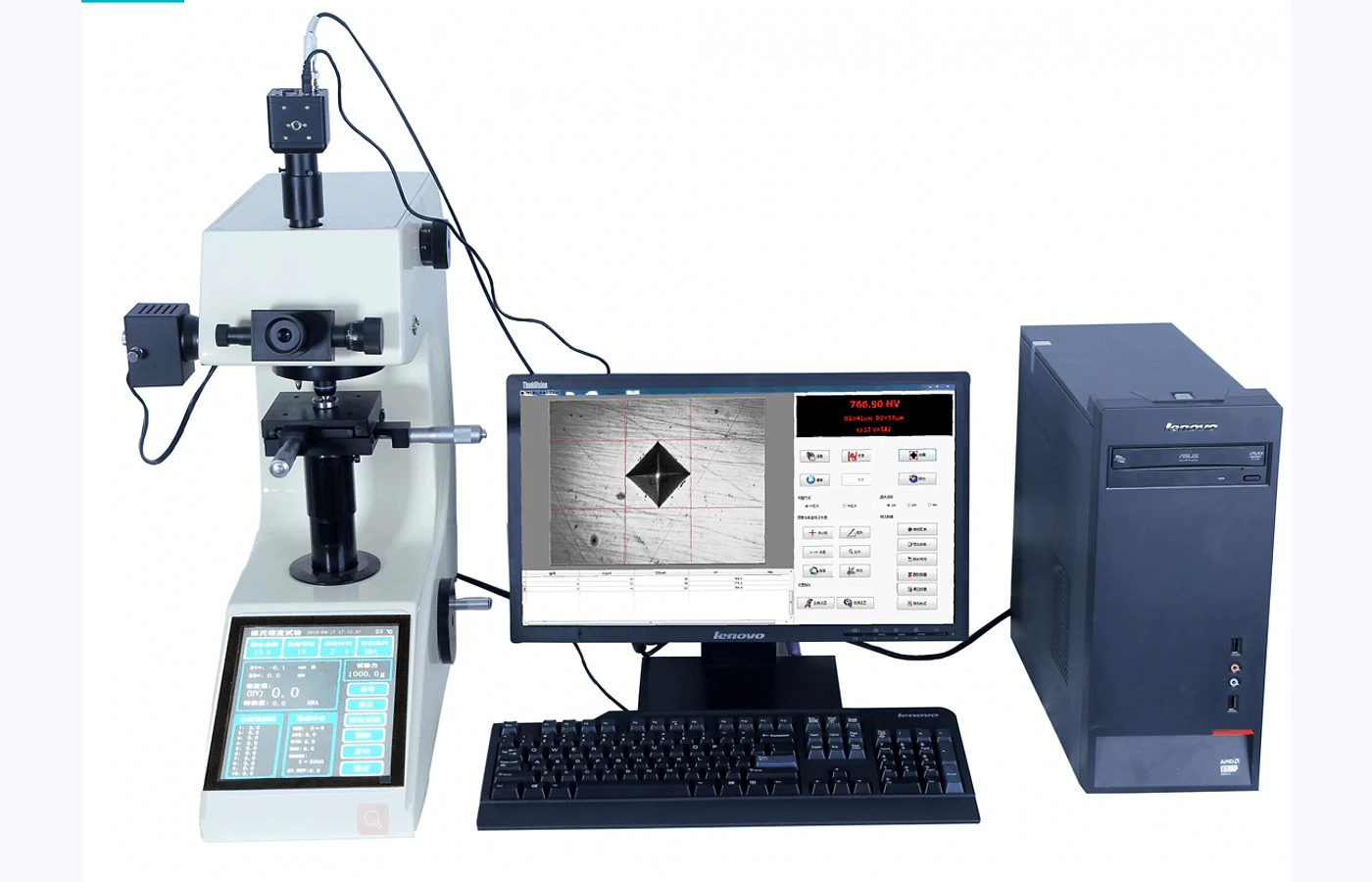 Representative Hardness Testing (including High-Temperature Mode) equipment selected for the TESTDOG service catalogue