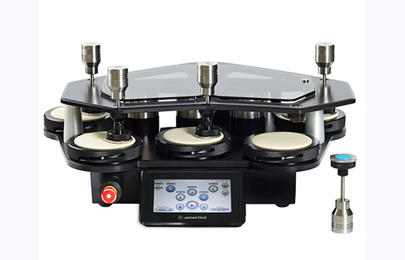 Representative Martindale Abrasion Testing equipment selected for the TESTDOG service catalogue