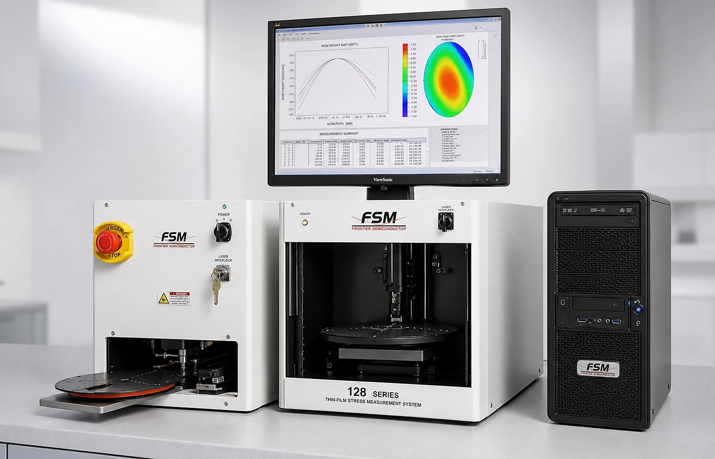 Representative Thin-Film Stress Measurement equipment selected for the TESTDOG service catalogue