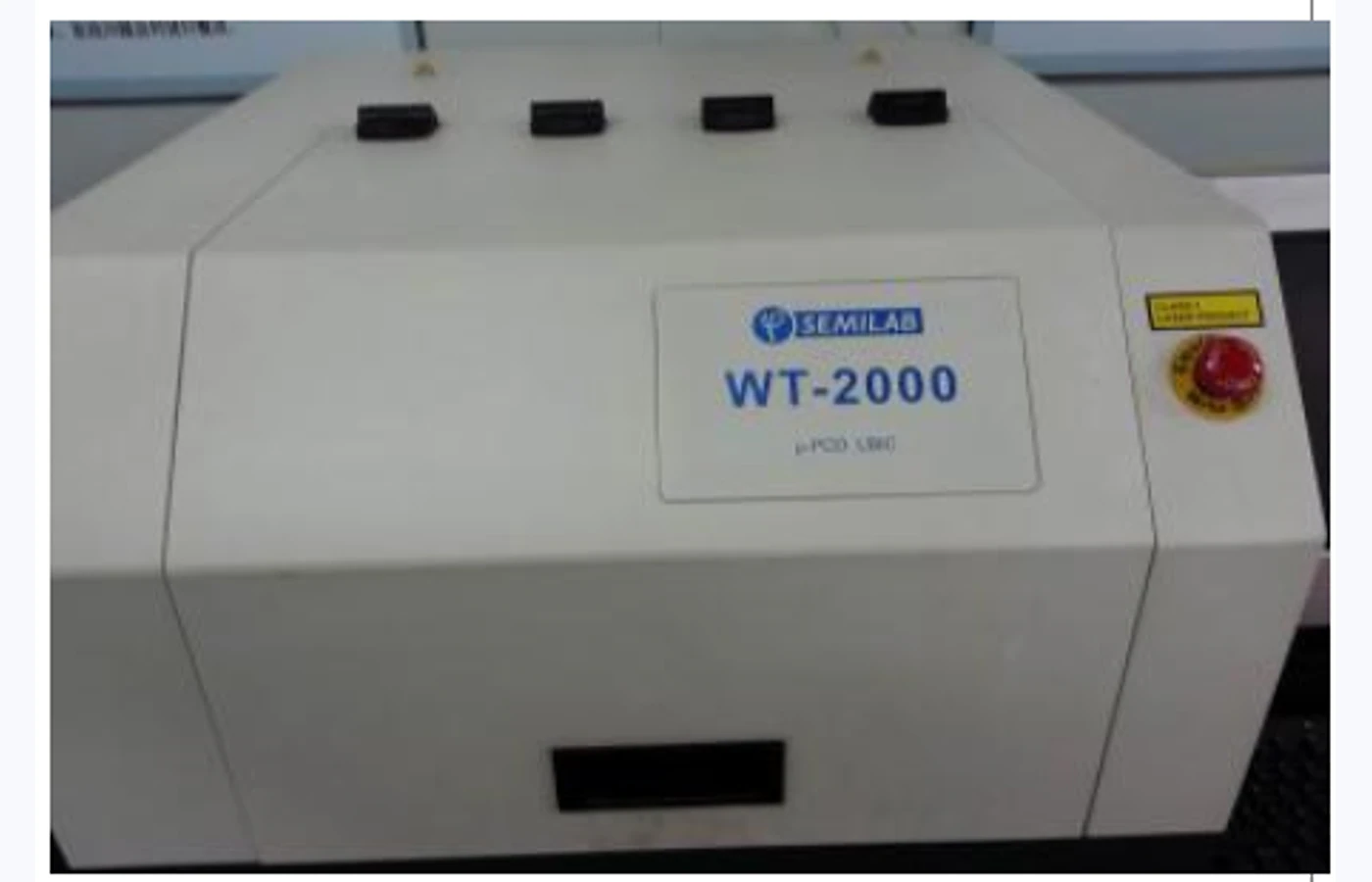Minority-carrier lifetime measurement instrument