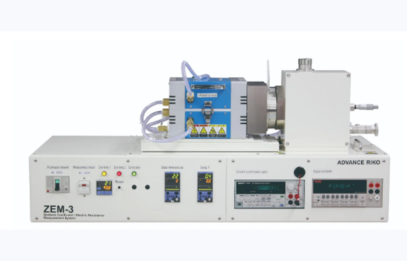 Linseis LSR-3 Seebeck coefficient and resistivity system
