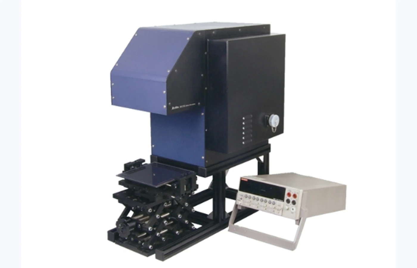 Solar-cell current-voltage test system