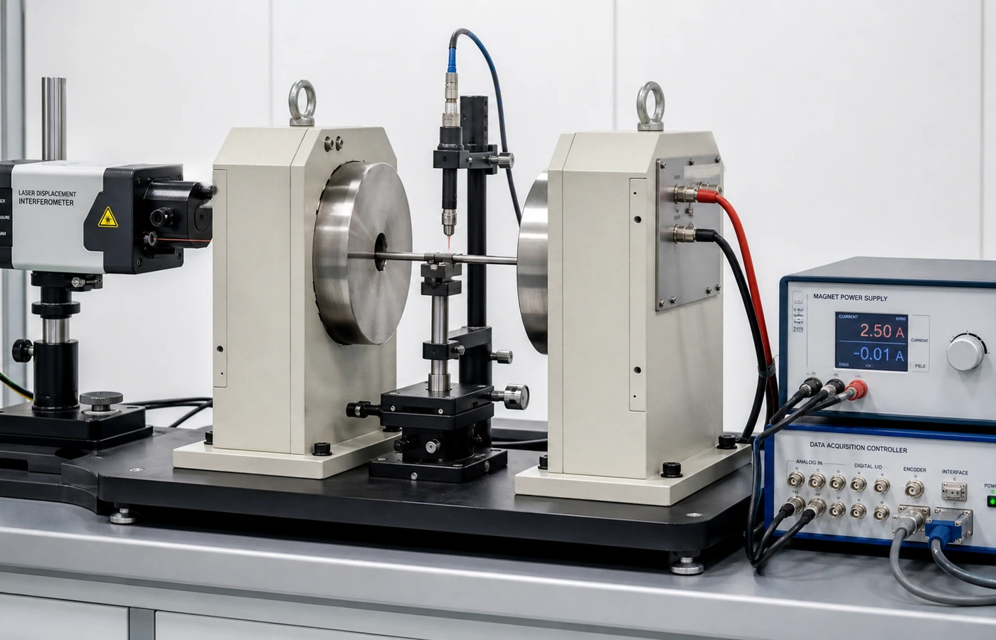 Representative Magnetostriction Coefficient Measurement equipment selected for the TESTDOG service catalogue