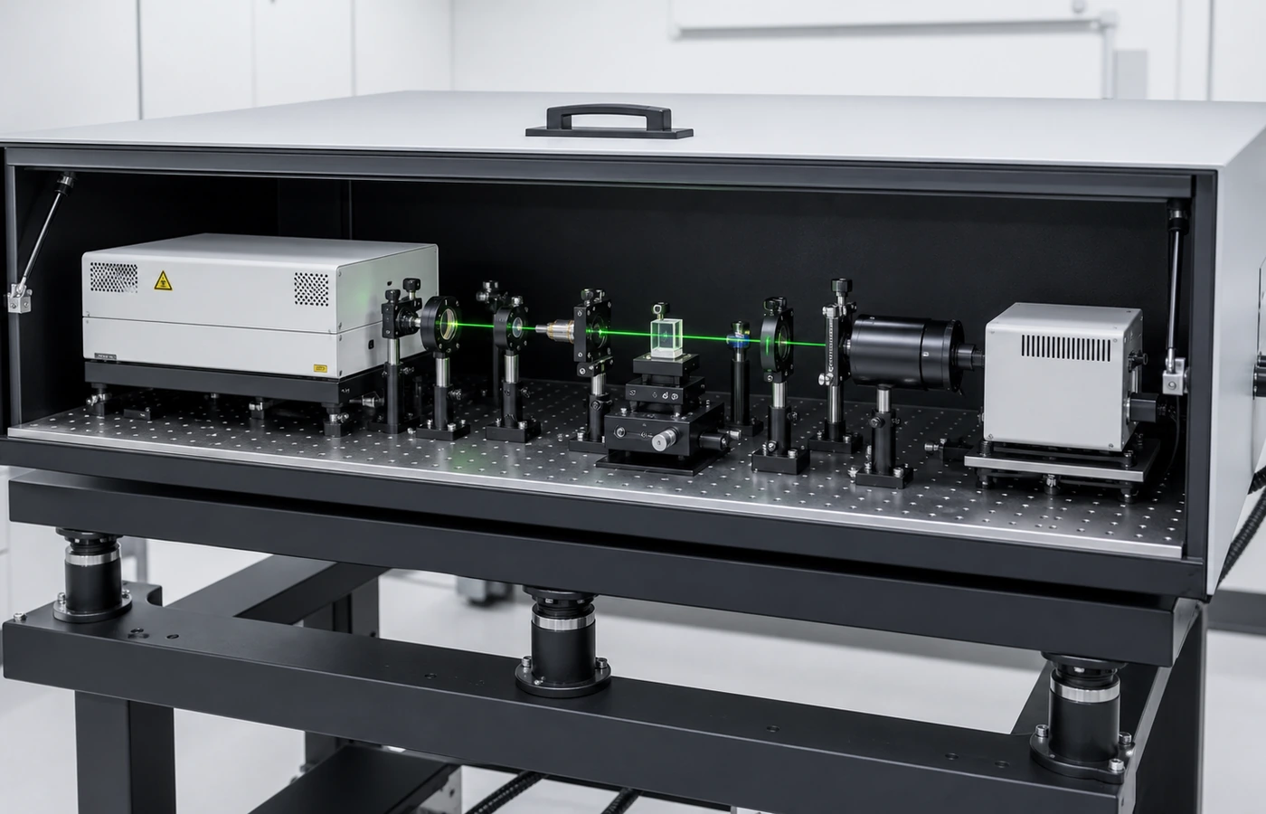 Representative Second-Harmonic Generation Measurement equipment selected for the TESTDOG service catalogue