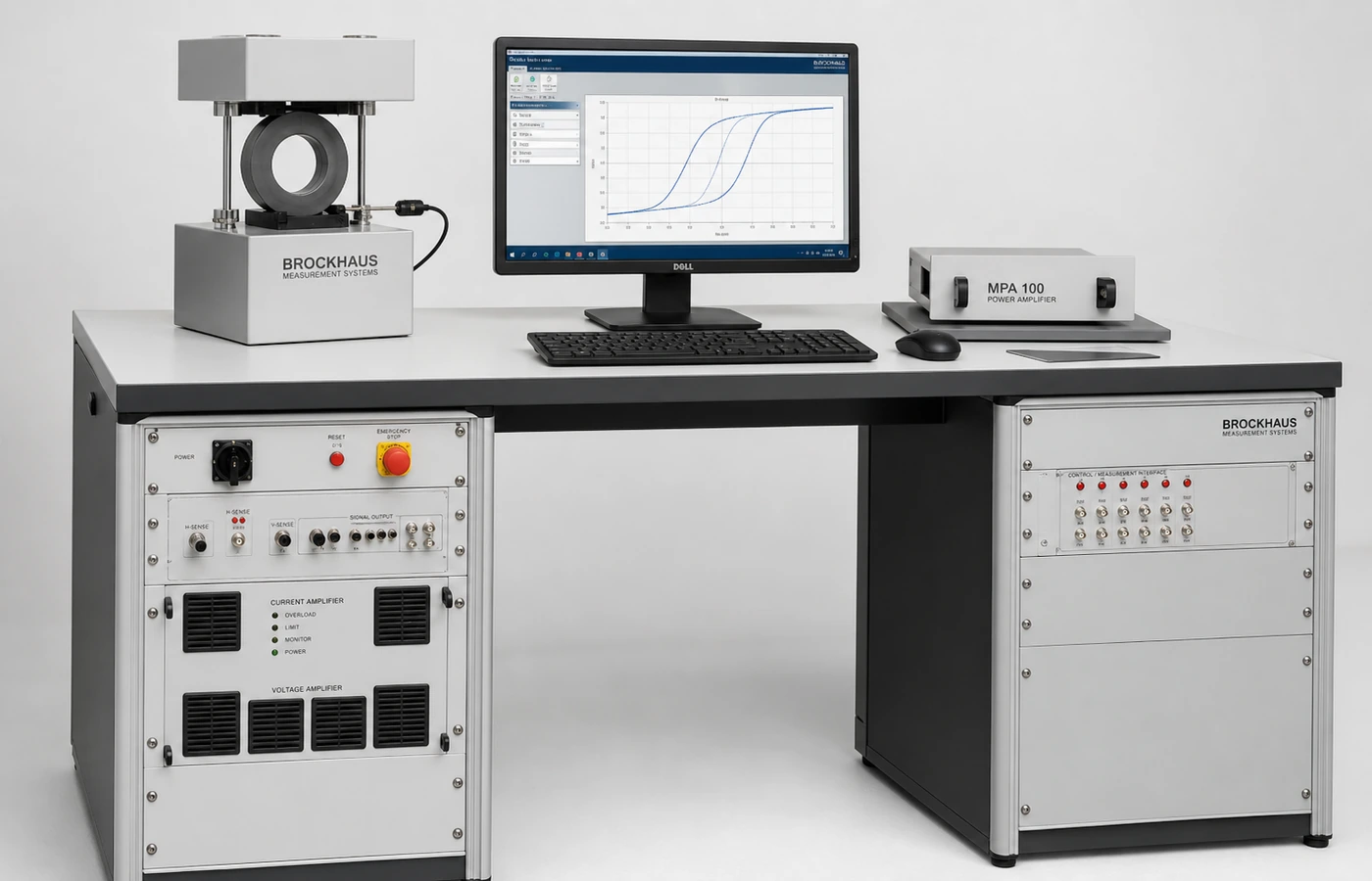 Representative Soft-Magnetic DC / B-H Loop Testing equipment selected for the TESTDOG service catalogue