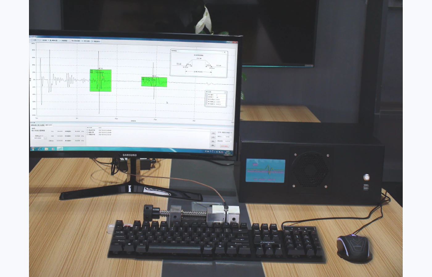 Representative Ultrasonic Material Characterisation and Flaw Detection equipment selected for the TESTDOG service catalogue