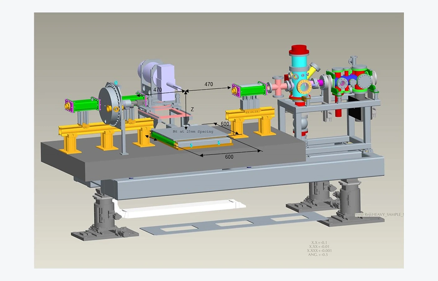 Representative X-ray Absorption Fine Structure Spectroscopy equipment selected for the TESTDOG service catalogue