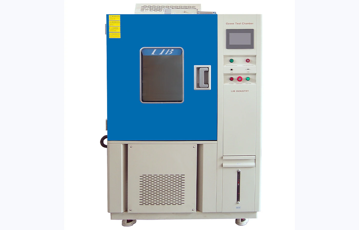 Representative Ozone Ageing Testing equipment selected for the TESTDOG service catalogue